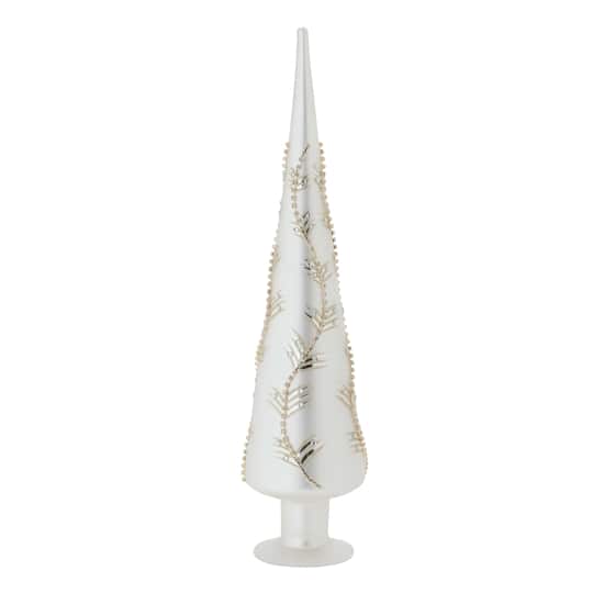 Melrose Jeweled Glass Finial Tree Set